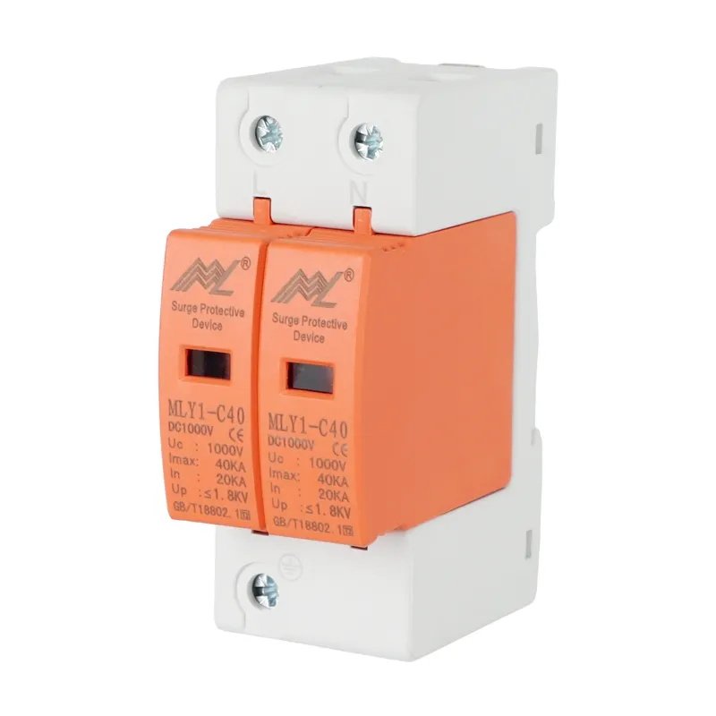 MLY1-C40/385 AC SPD RGLY-T260 surge arrester protective device 4Pole 4P 40KA 60KA 420V Surge Protection Device