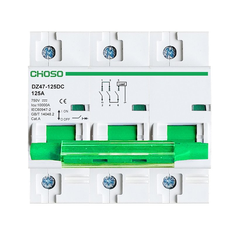 CHOSO DZ47 – 125DC Series DC Residual Current Circuit Breakers product image