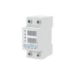 40A 230V Din rail adjustable over under voltage protective protector relay protection digital electric voltage protector product image
