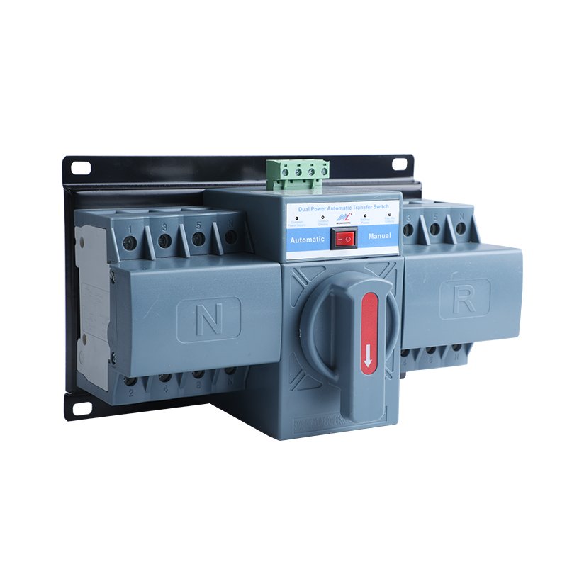 AC circuit 2P/3P/4P 16A-63A 400V dual power automatic transfer switch single phase triple phase changeover switch product image