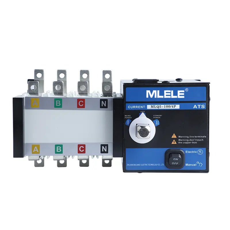 Generator Electrical BEST seller Change Over Switch Automatic MLQ5-100A/4P ATS OEMS Factory Electrical PRODUCT product image
