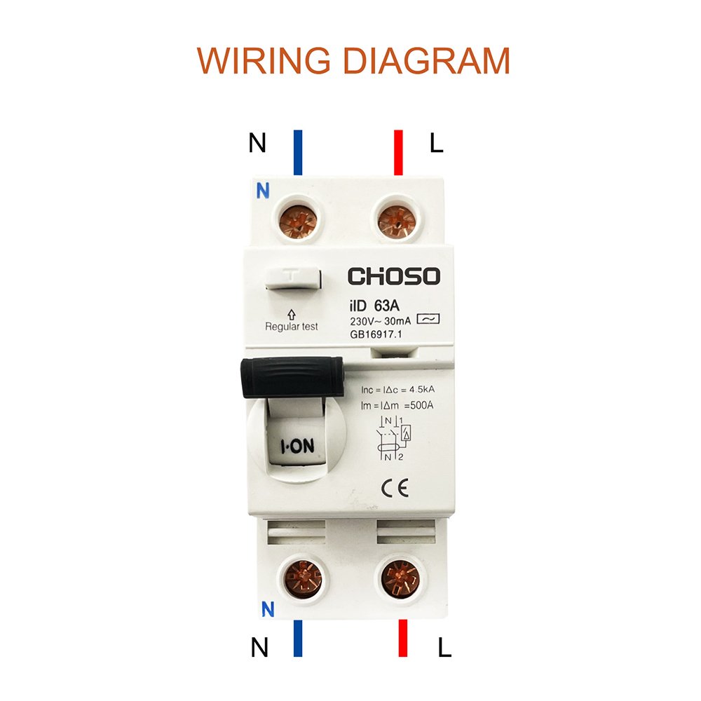 CHOSO CiID Series Residual Current Circuit Breakers detials (1)