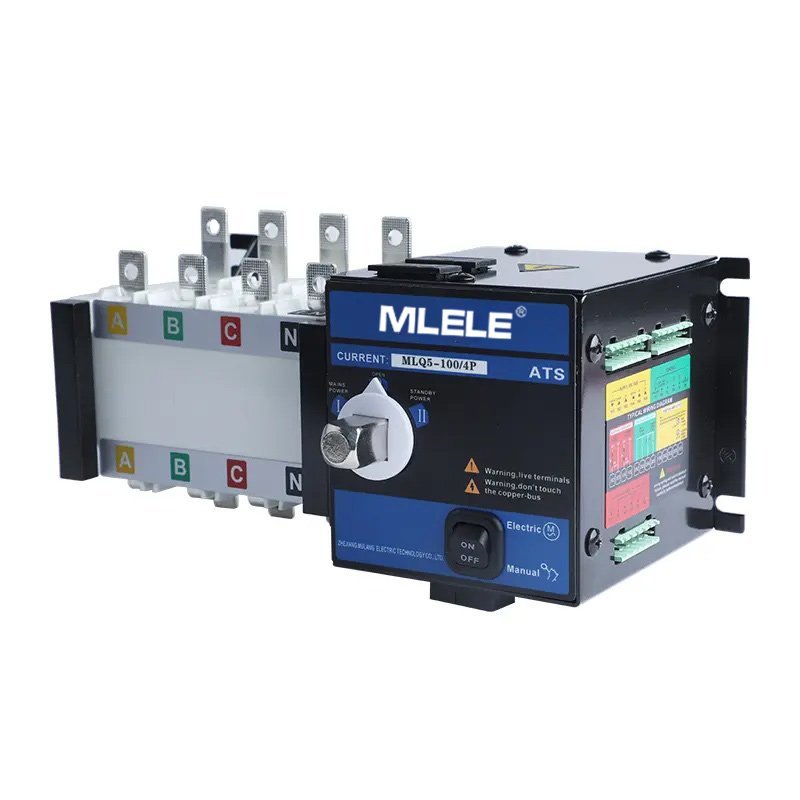 Generator Electrical BEST seller Change Over Switch Automatic MLQ5-100A/4P ATS OEMS Factory Electrical PRODUCT product image