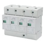 PV CE TUV Solar PV 60KA-100ka 4Pole 2P 3P 4P DC 385V DPS surge protector protection arrester surge protective device SPD product image