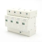 HOT selling in USA Good Quality 35mm Din rails 20KA 40KA 80KA 280V AC 2P 3P 4P SPD power Surge Protector ,Photovoltaic AC SPD product image