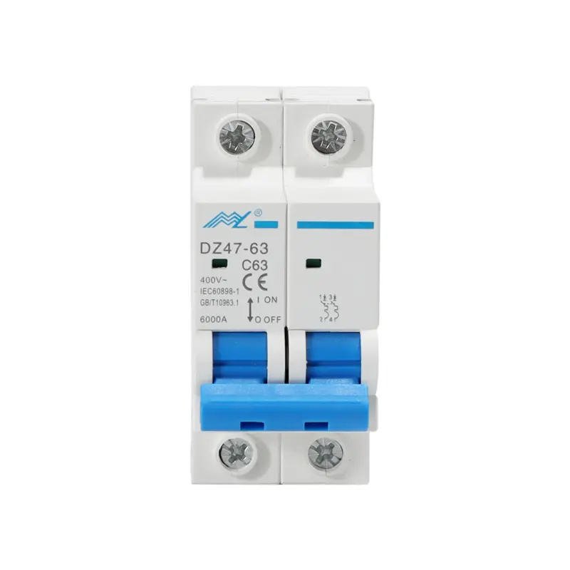 63A 2P+N WIFI Smart Switch Energy Meter Kwh Metering Monitoring Circuit Breaker Timer Relay MCB TUYA smartlife product image