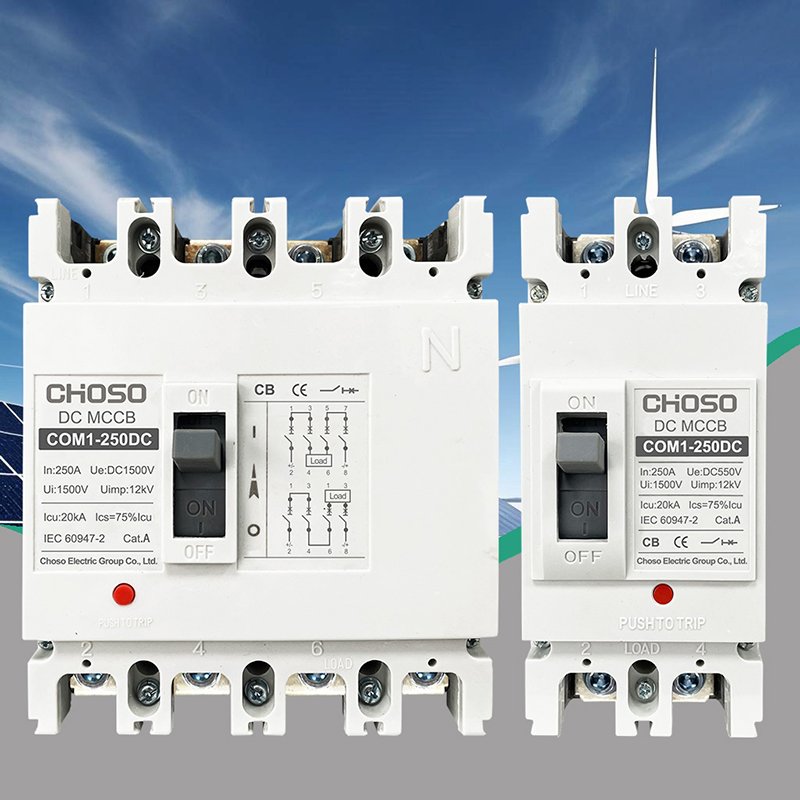 CHOSO COM1 – DC Series Moulded Case DC Circuit Breakers