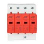 MLY1-C40/385 AC SPD RGLY-T260 surge arrester protective device 4Pole 4P 40KA 60KA 420V Surge Protection Device product image