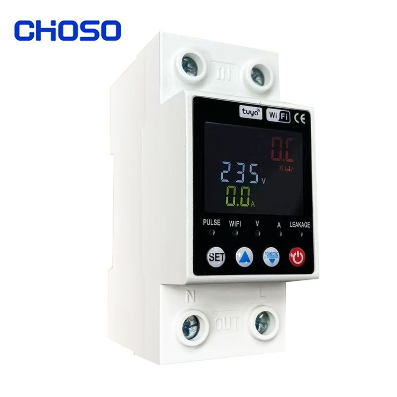 Smart WiFi Over-Voltage and Under-Voltage Protector: All-in-One Multifunctional Power Monitoring and Protection Device product image