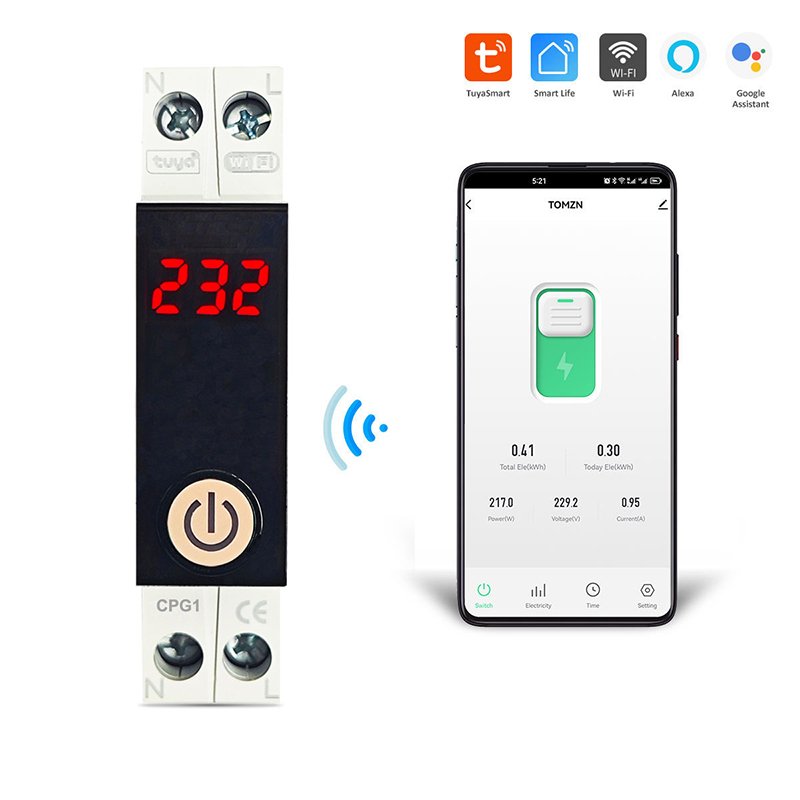 CHOSO CPG1 CPG2 CPG3 2P Smart Protection Breaker product image