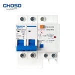 DZ47LE-63 2P C63 63A RCBO Surge & Leakage Protection Circuit Breaker, 6KA 230V Lightning/Overload/Short-Circuit Protection product image