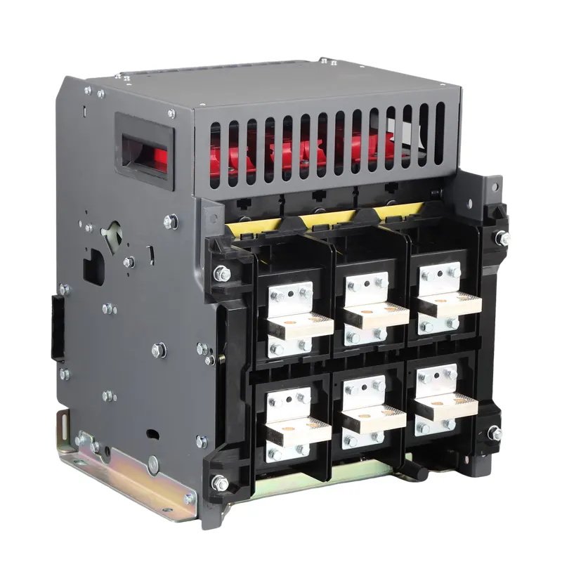 MULANG MLW1-630A-6300A low voltage 3 pole or 4 pole industrial control intelligent universal withdrawable air circuit breaker ACB product image