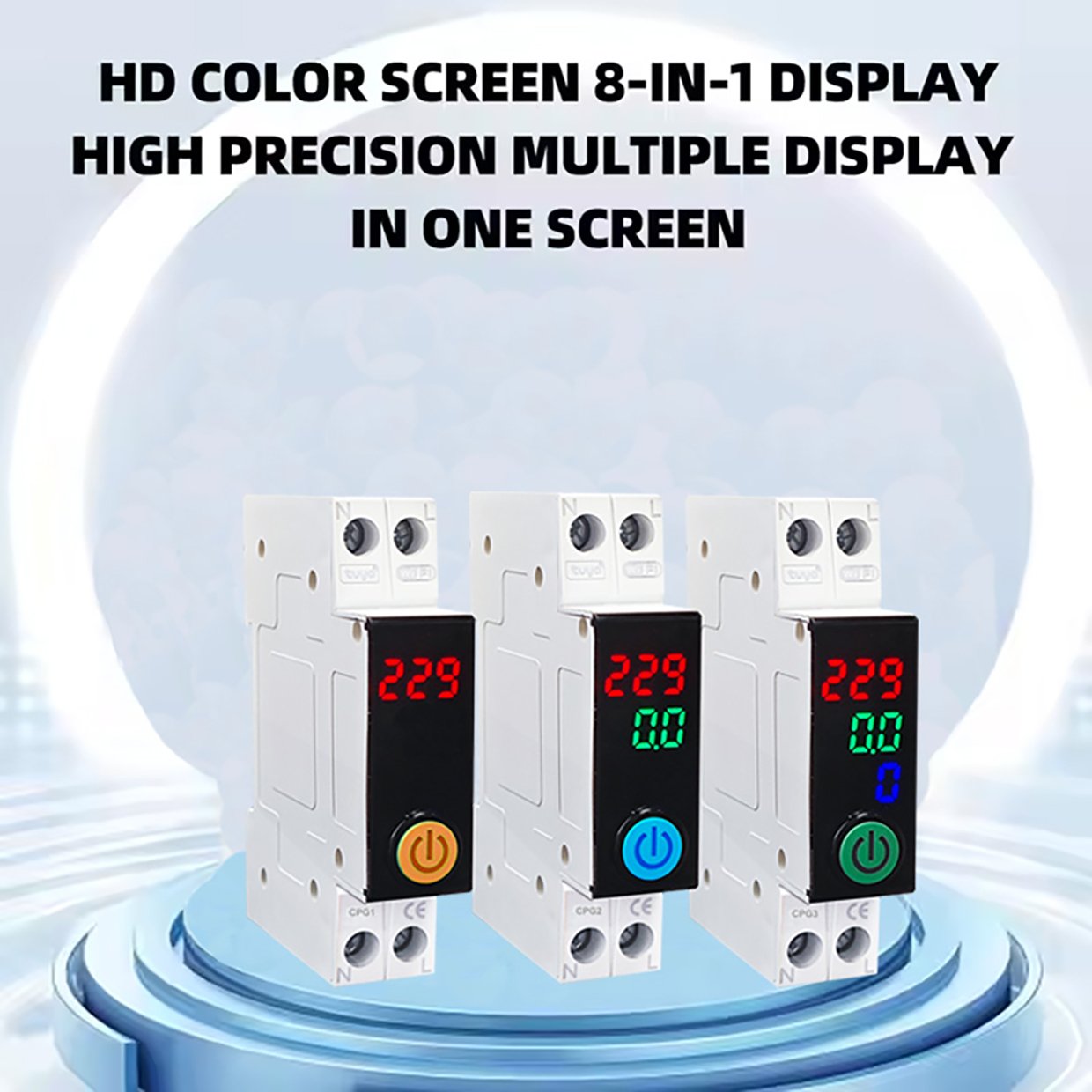 CHOSO CPG1 CPG2 CPG3 2P Smart Protection Breaker (13)