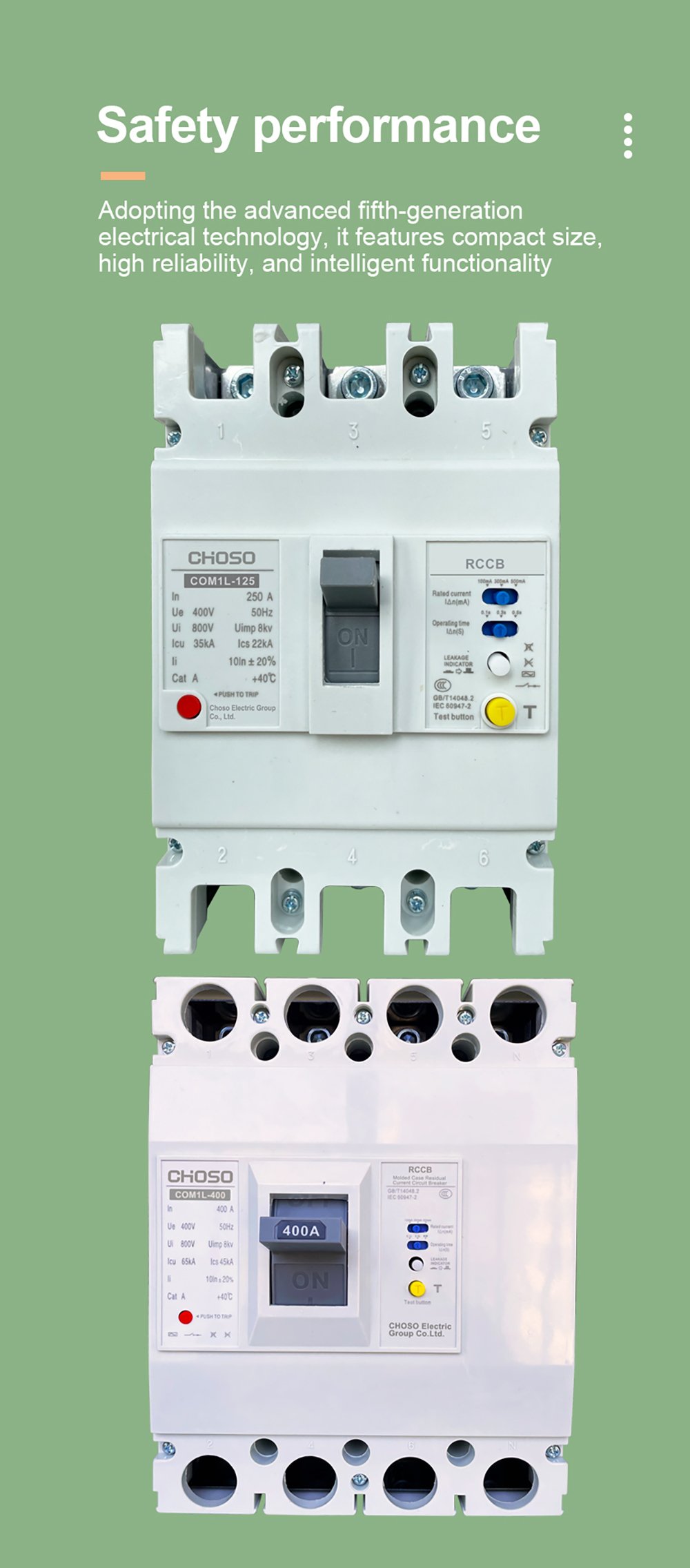 CHOSO Residual Current Circuit Breaker (RCCB) (9)
