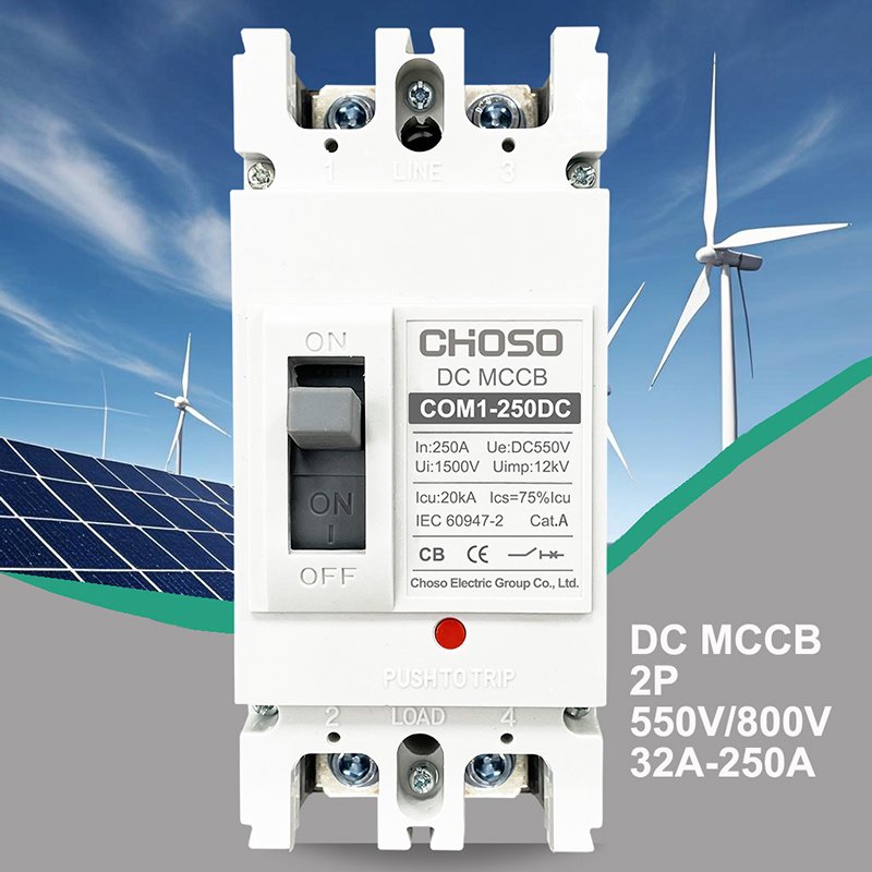 CHOSO COM1 – DC Series Moulded Case DC Circuit Breakers product image