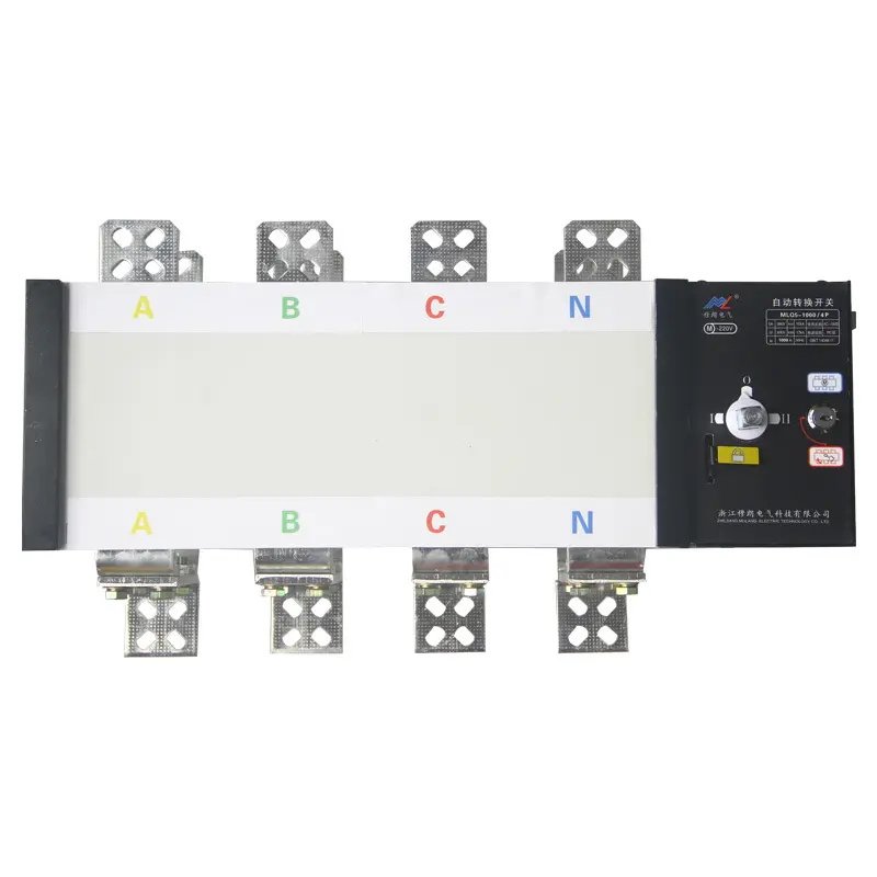 MLQ5-100A-1000A ATS controller dual power diesel generator part ac 3 phase Automatic Transfer Switch for Generator product image