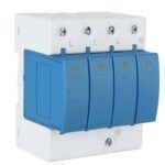 CE Single Phase Electric SPD 1p 2p 3p 4p Npe 20ka 40ka 100ka Surge Protective Device product image
