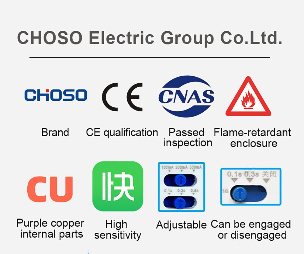 CHOSO Residual Current Circuit Breaker (RCCB) (8)