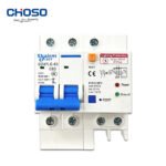 DZ47LE-63 C63 2P RCBO+SPD 6kA Lightning & Leakage Protection 30mA 230V Plastic Industrial Residual Current Circuit Breaker product image