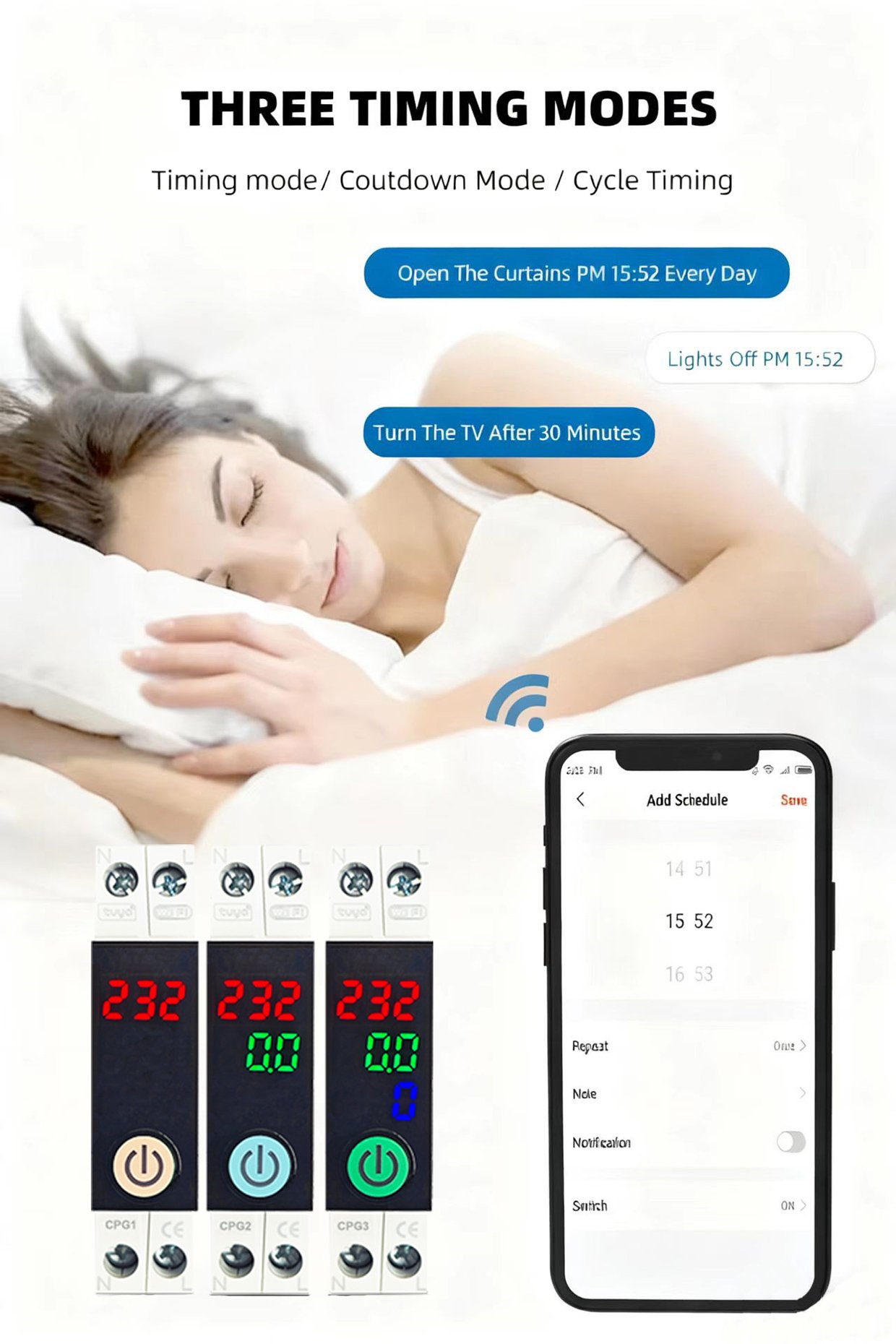 CHOSO CPG1 CPG2 CPG3 2P Smart Protection Breaker (11)