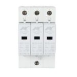 HOT selling in USA Good Quality 35mm Din rails 20KA 40KA 80KA 280V AC 2P 3P 4P SPD power Surge Protector ,Photovoltaic AC SPD product image