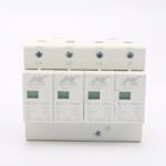 HOT selling in USA Good Quality 35mm Din rails 20KA 40KA 80KA 280V AC 2P 3P 4P SPD power Surge Protector ,Photovoltaic AC SPD product image