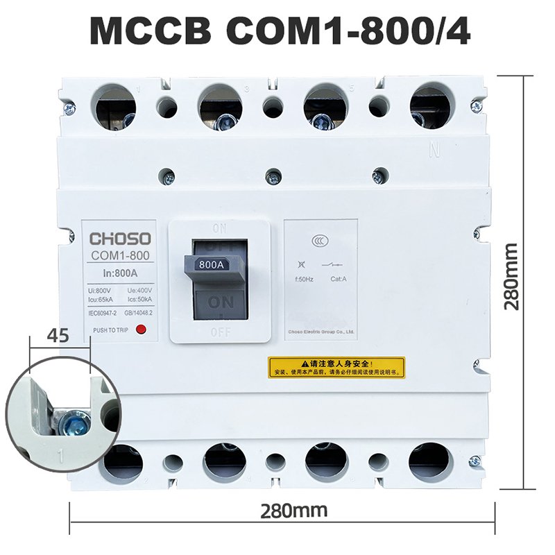 CHOSO COM1 Series Molded Case Circuit Breakers (MCCB) product image