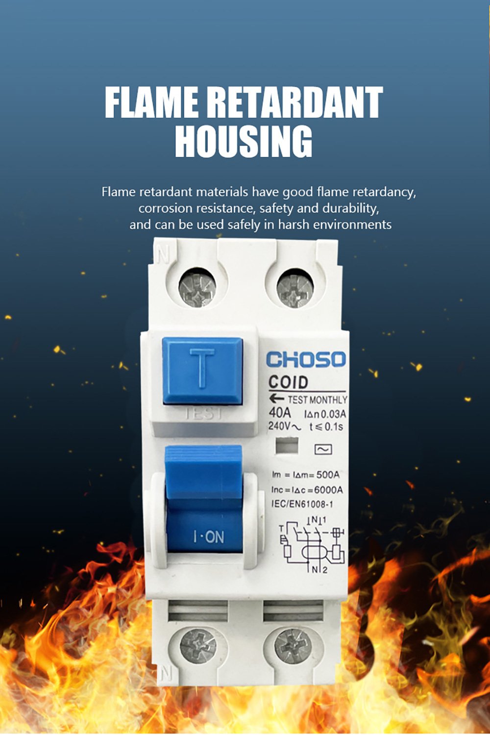 CHOSO CilD Series Residual Current Circuit Breakers -details (10)