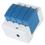 CE Single Phase Electric SPD 1p 2p 3p 4p Npe 20ka 40ka 100ka Surge Protective Device product image