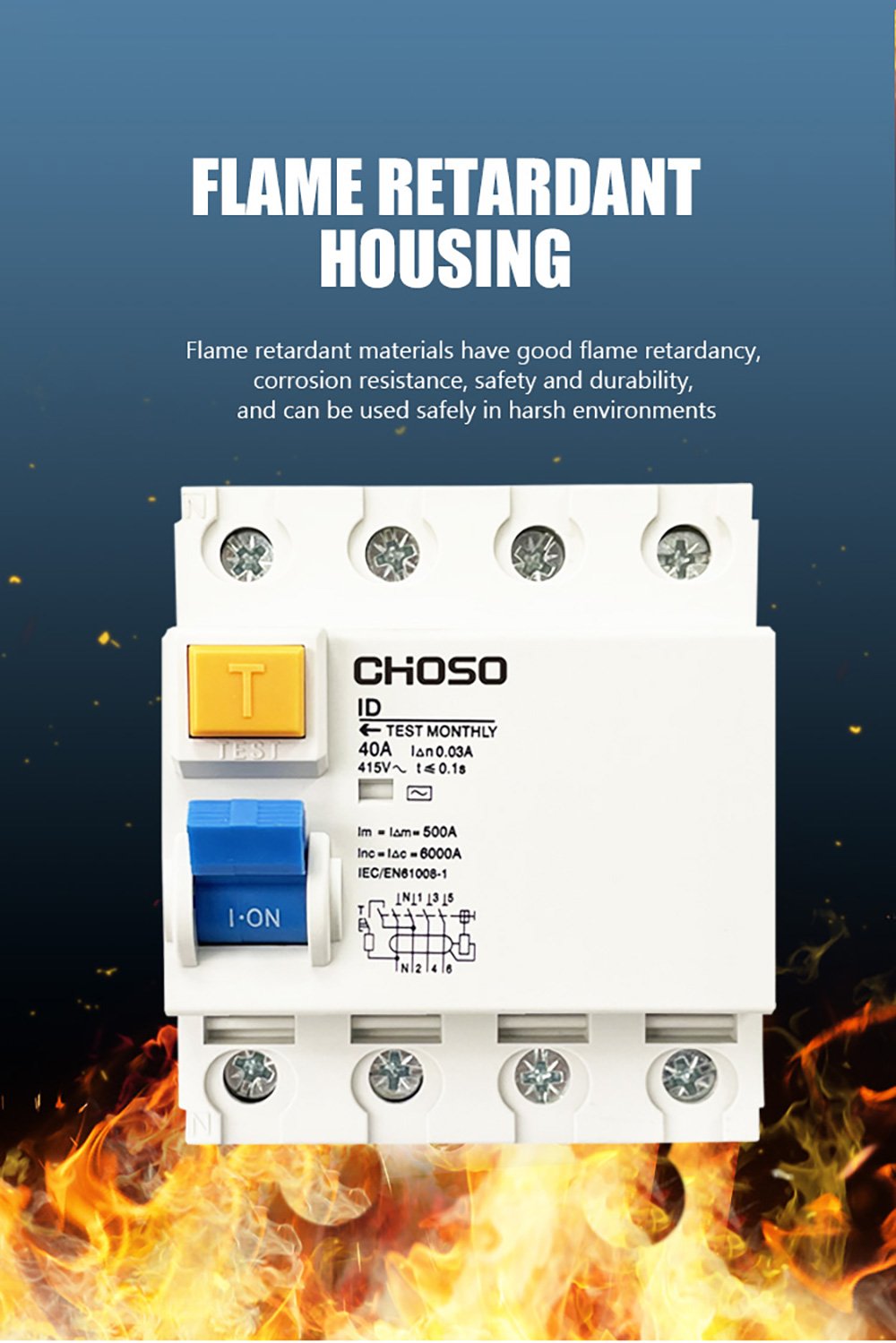 CHOSO CilD Series Residual Current Circuit Breakers -details (11)