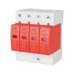 MLY1-C40/385 AC SPD RGLY-T260 surge arrester protective device 4Pole 4P 40KA 60KA 420V Surge Protection Device product image