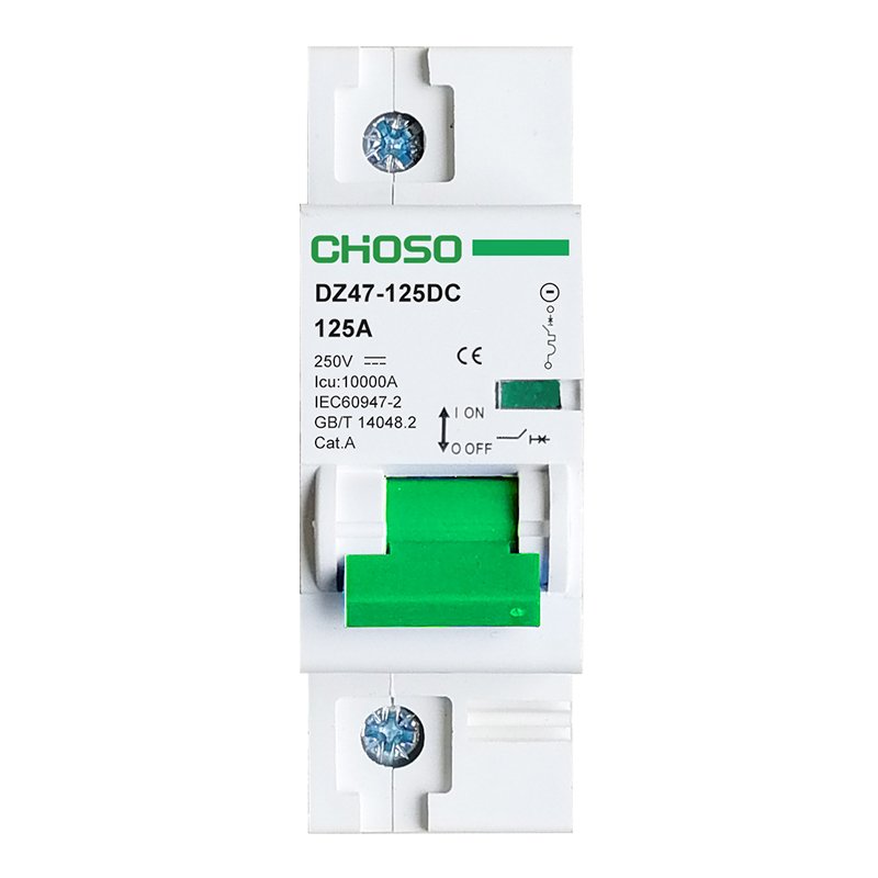 CHOSO DZ47 – 125DC Series DC Residual Current Circuit Breakers