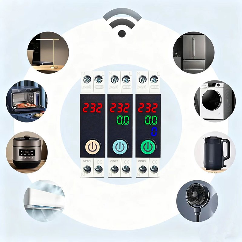CHOSO CPG1 CPG2 CPG3 2P Smart Protection Breaker