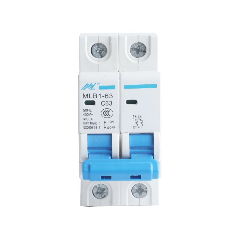 Mulang Electric DZ47-63 1p 2P 3P 4P Mini MCB 20A 16A 10A 32A 25A 40A 63A AC MCB Miniature Circuit Breaker With CE Certificate product image