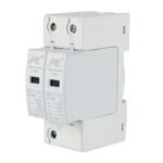 HOT selling in USA Good Quality 35mm Din rails 20KA 40KA 80KA 280V AC 2P 3P 4P SPD power Surge Protector ,Photovoltaic AC SPD product image