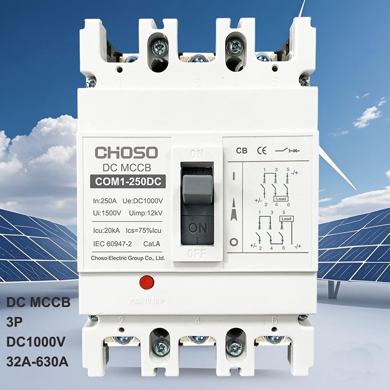 CHOSO COM1 – DC Series Moulded Case DC Circuit Breakers product image