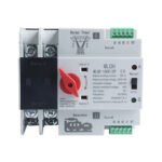 MLQ2-16A-125A Single Phase Din Rail ATS for PV and inverter Dual Power Automatic Transfer Selector Switches Uninterrupted product image