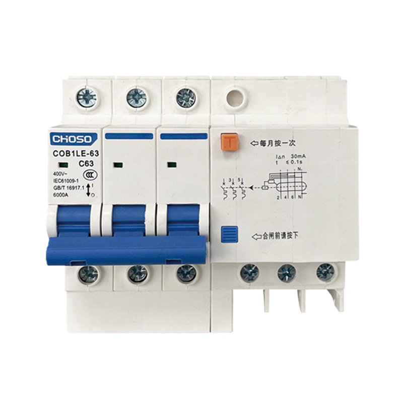 CHOSO COB1LE – 63 Series Residual Current Protective Circuit Breakers product image