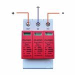 DC SPD 600V/1000V 2P/3P 20-40kA Surge Protective Device, Solar PV System Lightning Protection Arrester, CHOSO CSPD-40 product image