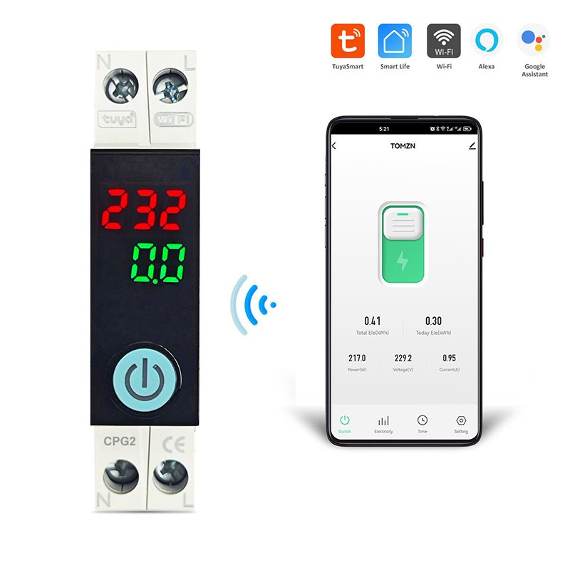 CHOSO CPG1 CPG2 CPG3 2P Smart Protection Breaker product image
