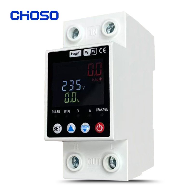 Smart WiFi Over-Voltage and Under-Voltage Protector: All-in-One Multifunctional Power Monitoring and Protection Device product image