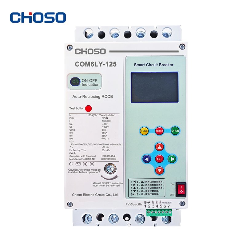 CHOSO Auto – Reclosing RCCB Smart Circuit Breakers (Multiple Ampere Ratings Available)