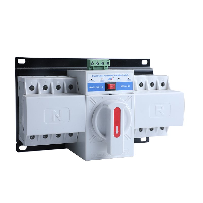 ATS MLQ2 2P/3P/4P 16A-63A 220V Micro Circuit Breaker Dual Power Automatic transfer switch/Auto transfer switch product image