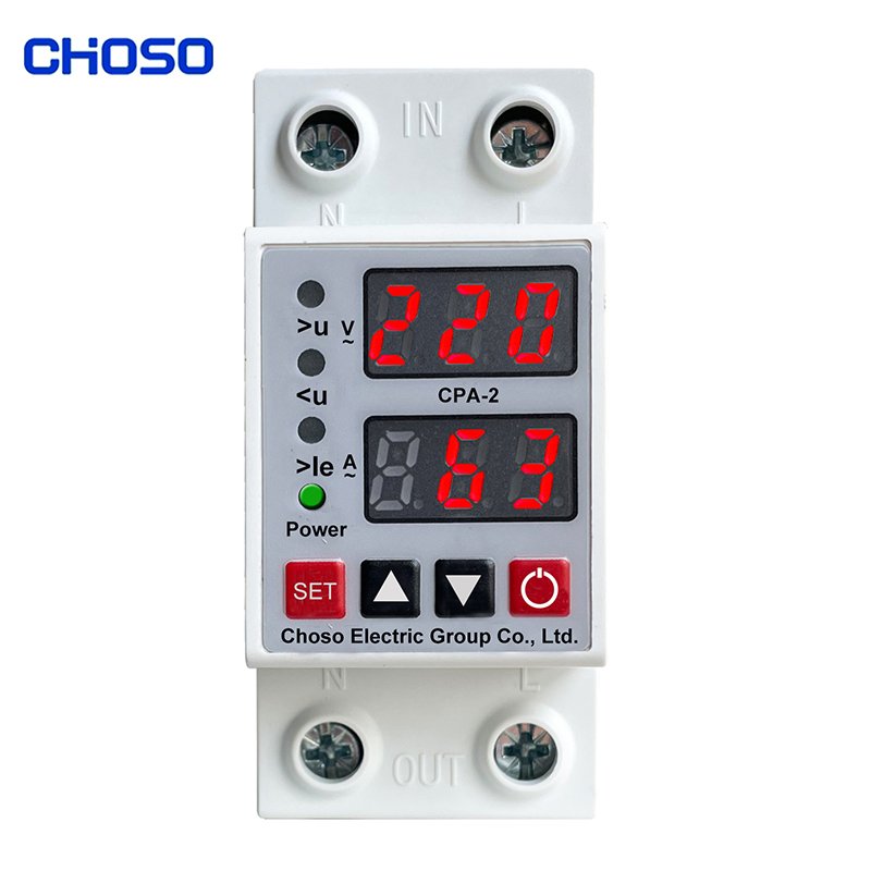 CHOSO Dual - Display Over - Voltage and Under - Voltage Protector (1)