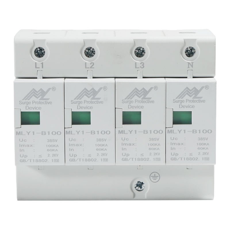 PV CE TUV Solar PV 60KA-100ka 4Pole 2P 3P 4P DC 385V DPS surge protector protection arrester surge protective device SPD product image