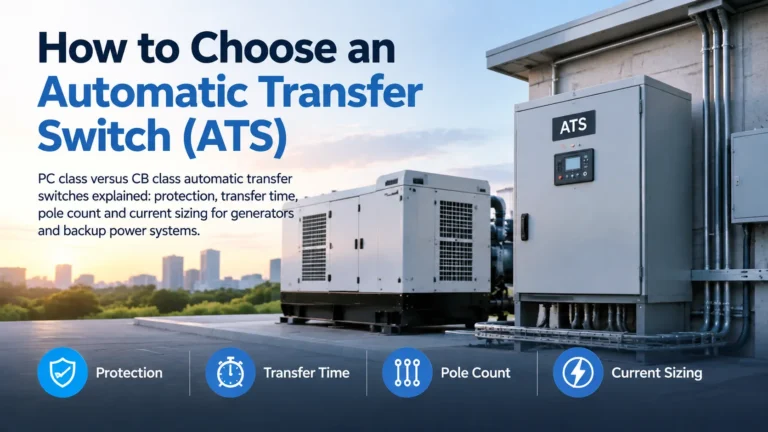 How to Choose an Automatic Transfer Switch (ATS)